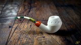 Bulldog Lattice Meerschaum Pipe Bulldog Lattice Meerschaum Pipe