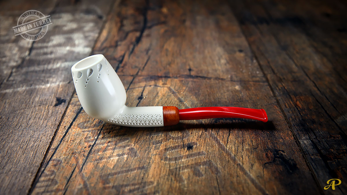 Dublin Lattice Meerschaum Pipe Dublin Lattice Meerschaum Pipe