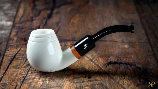 Apple Lattice Meerschaum Pipe