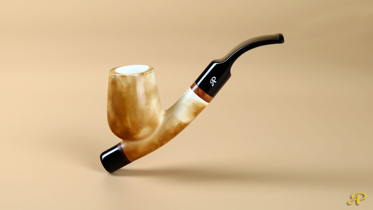 Cavalier Meerscaum Pipe, Pre-colored Cavalier Meerscaum Pipe, Pre-colored