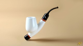 Cavalier Meerscaum Pipe, Smooth