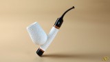 Cavalier Meerscaum Pipe, Rustic Cavalier Meerscaum Pipe, Rustic