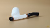 Cavalier Meerscaum Pipe, Rustic Cavalier Meerscaum Pipe, Rustic