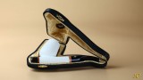 Cavalier Meerscaum Pipe, Rustic Cavalier Meerscaum Pipe, Rustic