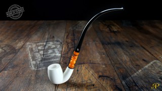 Churchwarden Meerschaum Pipe Billiard