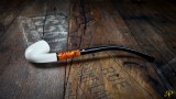 Churchwarden Meerschaum Pipe Billiard