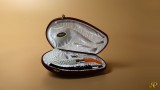 Cobra - Double Stem Meerschaum Pipe with 925k Silver