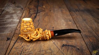 Basket Meerschaum Pipe