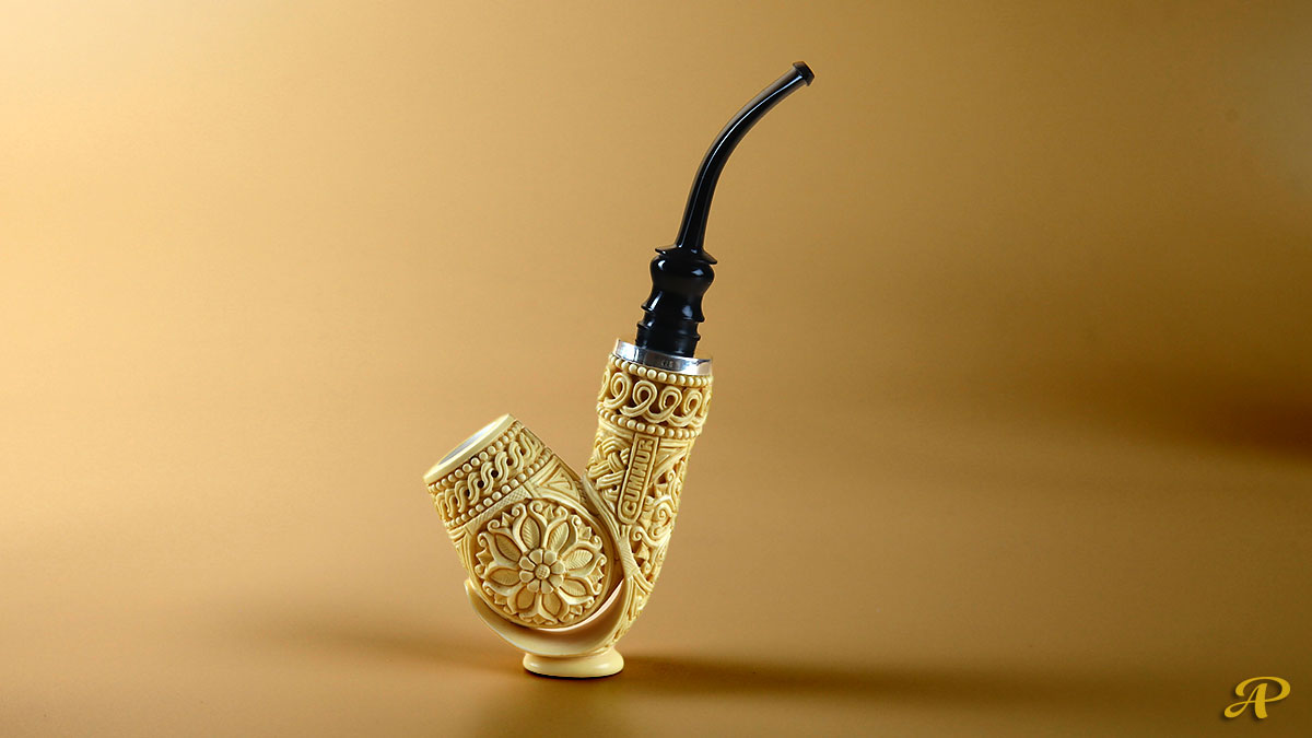 Rosette Meerschaum Pipe Rosette Meerschaum Pipe