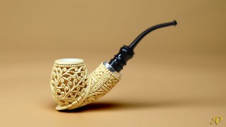 Anatolian Lace Meerschaum Pipe