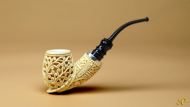 Anatolian Lace Meerschaum Pipe