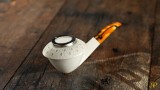 Calabash Meerschaum Pipe with 925k Silver Calabash Meerschaum Pipe with 925k Silver