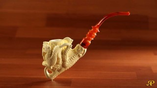 Dragons & Claws Meerschaum Pipe