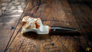 Natural Meerschaum Pipe